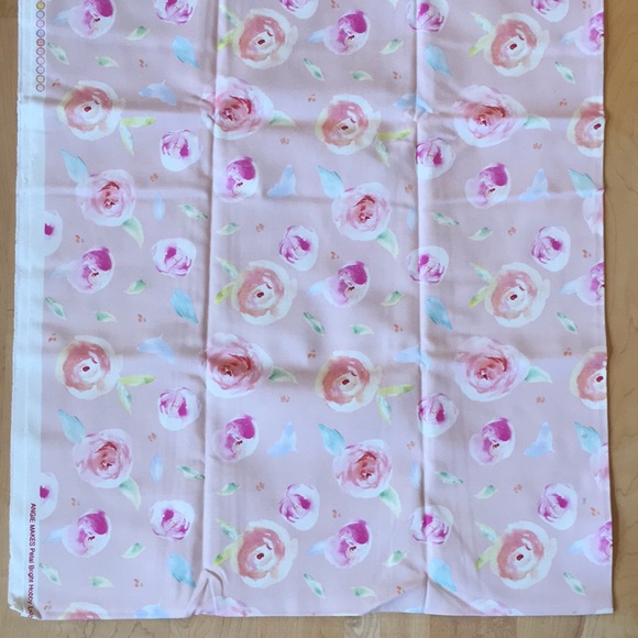 Floral Duck Cloth Fabric - Picture 4 of 8